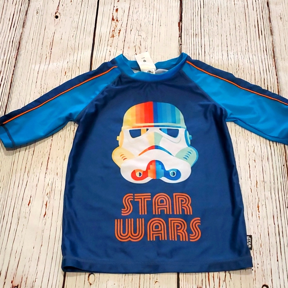 DISNEY STAR WARS BOYS RASHGUARD
